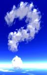 Cloud computing question mark